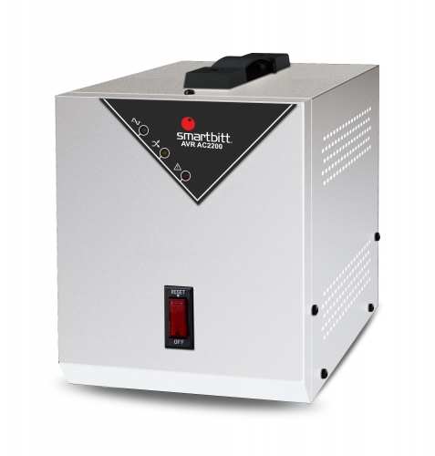 Regulador Smartbitt 2000VA/1200 Watts, especial para Linea Blanca cargas con motor eléctrico, 1 contacto