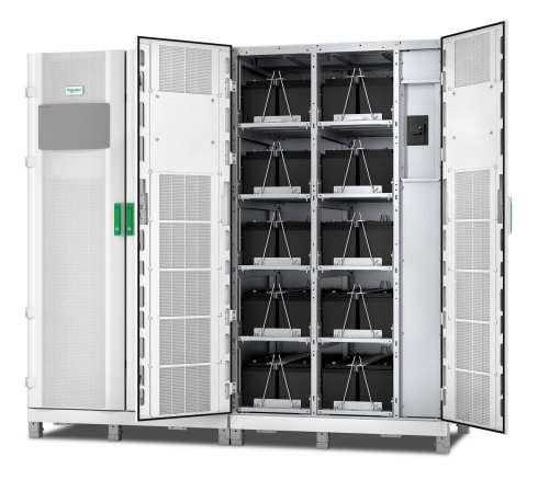 Equipo UPS APC Galaxy VM, 160kVA, 180kVA y 225kVA, Modular Battery Cabinet or Classic Battery Cabinet, Startup 5x8