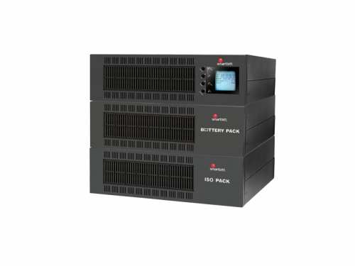 NO BREAK/UPS On-Line Smartbit 6KVA/ 5400 Watts, Torre / Rack 3U, 208/120 V (configurable), Slot SNMP, LCD, Software, Transformador ISO 
